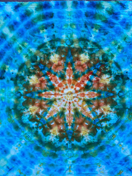 Mandala Sun Flower Tapestry