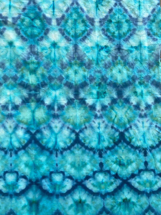 Mermaid Scales Tie Dye Tapestry