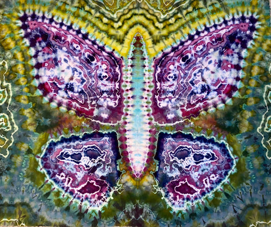 Butterfly Tie Dye Tapestry
