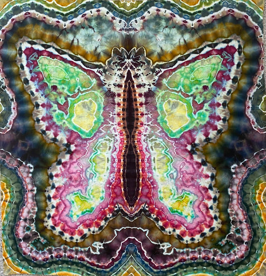 Butterfly Tie Dye Tapestry