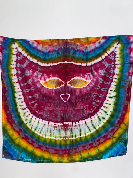 Cat Tie Dye Tapestry