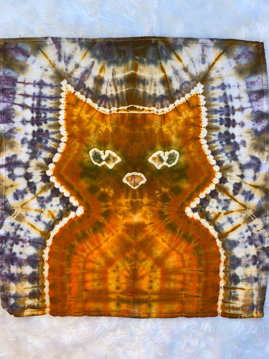 Fluffy Orange Cat Tapestry