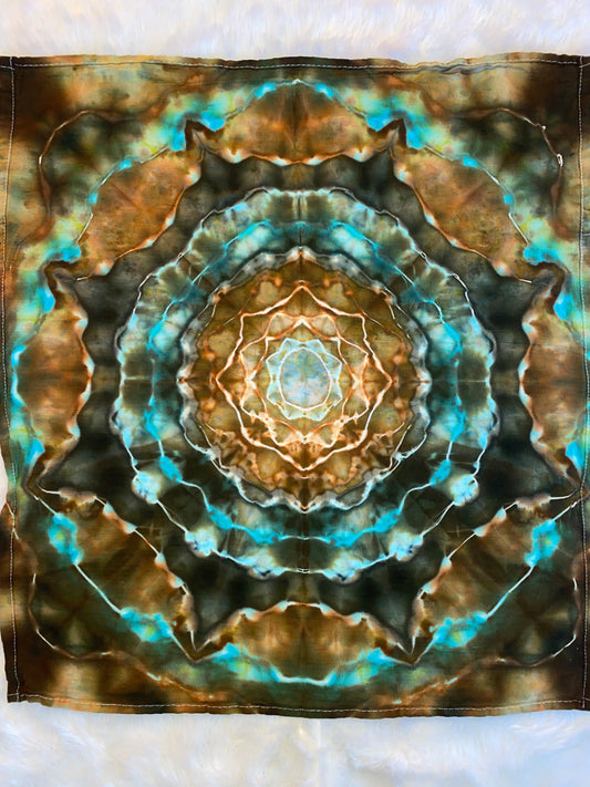 Luminous Mandala Tapestry